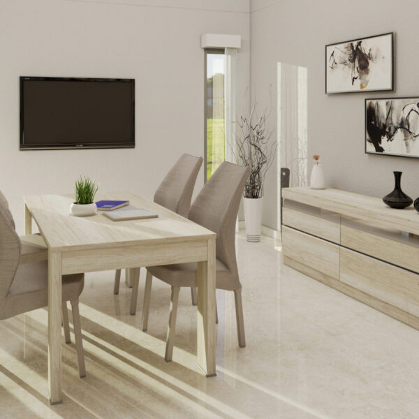 Mesa Ostana patas de melamina Mesa Ostana patas de melamina