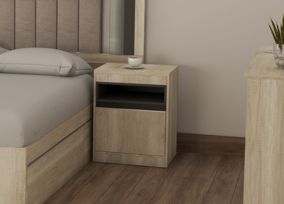 mesa luz Kyomu Helsinki gris
